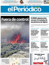 Portada El Periódico Aragón 2026-07-02