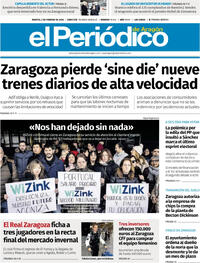 Portada El Periódico Aragón 2026-02-03