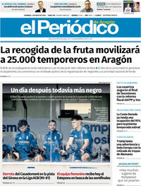 Portada El Periódico Aragón 2026-05-03
