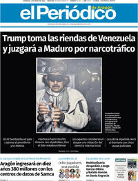 Portada El Periódico Aragón 2026-01-04