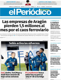 Portada El Periódico Aragón 2026-02-04