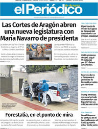 Portada El Periódico Aragón 2026-03-04
