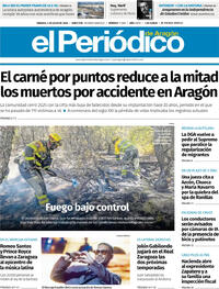 Portada El Periódico Aragón 2026-07-04