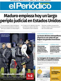 Portada El Periódico Aragón 2026-01-05