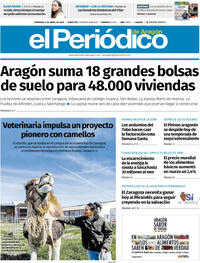Portada El Periódico Aragón 2026-04-05