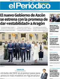 Portada El Periódico Aragón 2026-05-05