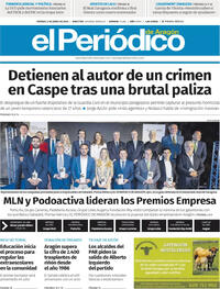 Portada El Periódico Aragón 2026-06-05