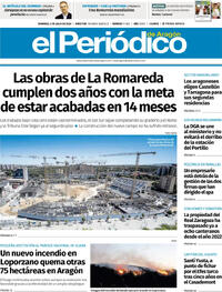 Portada El Periódico Aragón 2026-07-05