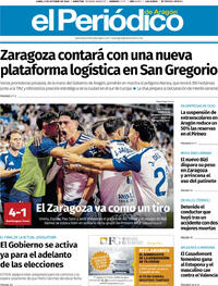 Portada El Periódico Aragón 2026-10-05