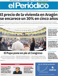 Portada El Periódico Aragón 2026-06-09