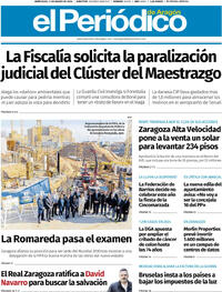 Portada El Periódico Aragón 2026-03-11