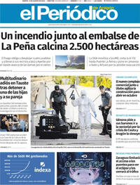 Portada El Periódico Aragón 2026-08-11