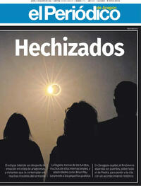 Portada El Periódico Aragón 2026-08-13