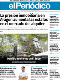 Portada El Periódico Aragón 2026-05-14