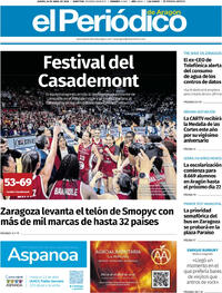 Portada El Periódico Aragón 2026-04-16