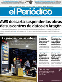 Portada El Periódico Aragón 2026-09-16