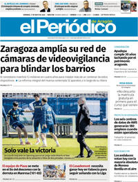 Portada El Periódico Aragón 2026-05-17