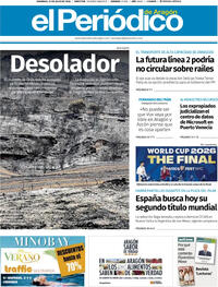 Portada El Periódico Aragón 2026-07-19