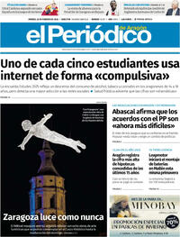 Portada El Periódico Aragón 2026-02-20