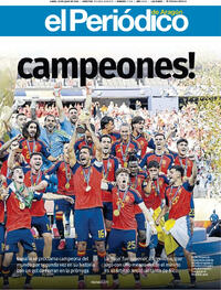 Portada El Periódico Aragón 2026-07-20