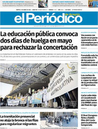 Portada El Periódico Aragón 2026-04-21