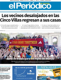 Portada El Periódico Aragón 2026-07-21