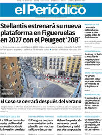 Portada El Periódico Aragón 2026-05-22