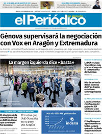 Portada El Periódico Aragón 2026-02-24