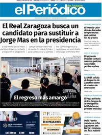 Portada El Periódico Aragón 2026-05-26
