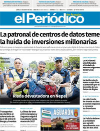 Portada El Periódico Aragón 2026-08-27