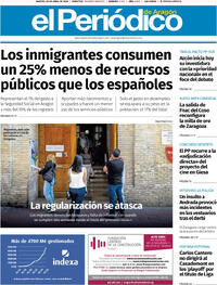 Portada El Periódico Aragón 2026-04-28