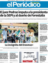 Portada El Periódico Aragón 2026-06-30