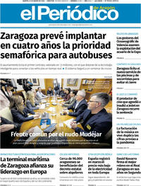 Portada El Periódico Aragón 2026-03-31