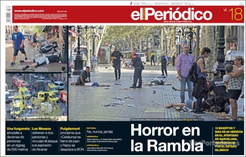 Portada Diario de Sevilla 2017-08-18