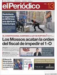 El Periódico - 13-09-2017