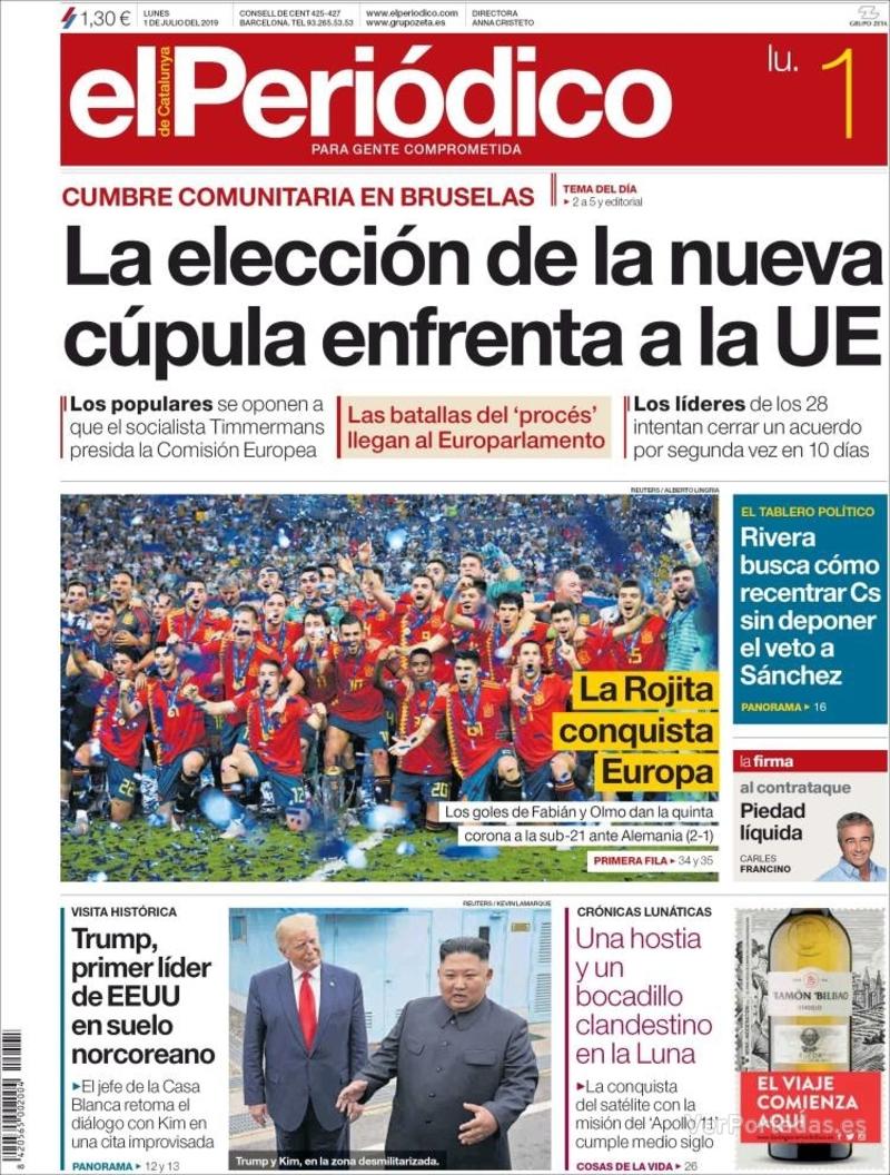 Portada Diario de Sevilla 2019-07-01