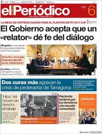Portada El Periódico 2019-02-06