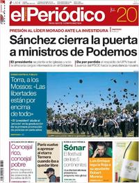 Portada El Periódico 2019-06-20