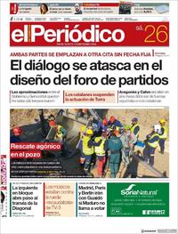 Portada El Periódico 2019-01-26