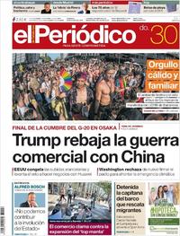 Portada El Periódico 2019-06-30