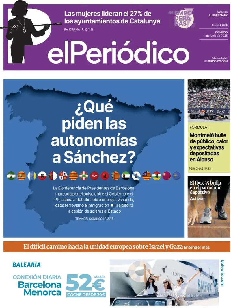 Portada Diario de Sevilla 2025-06-01