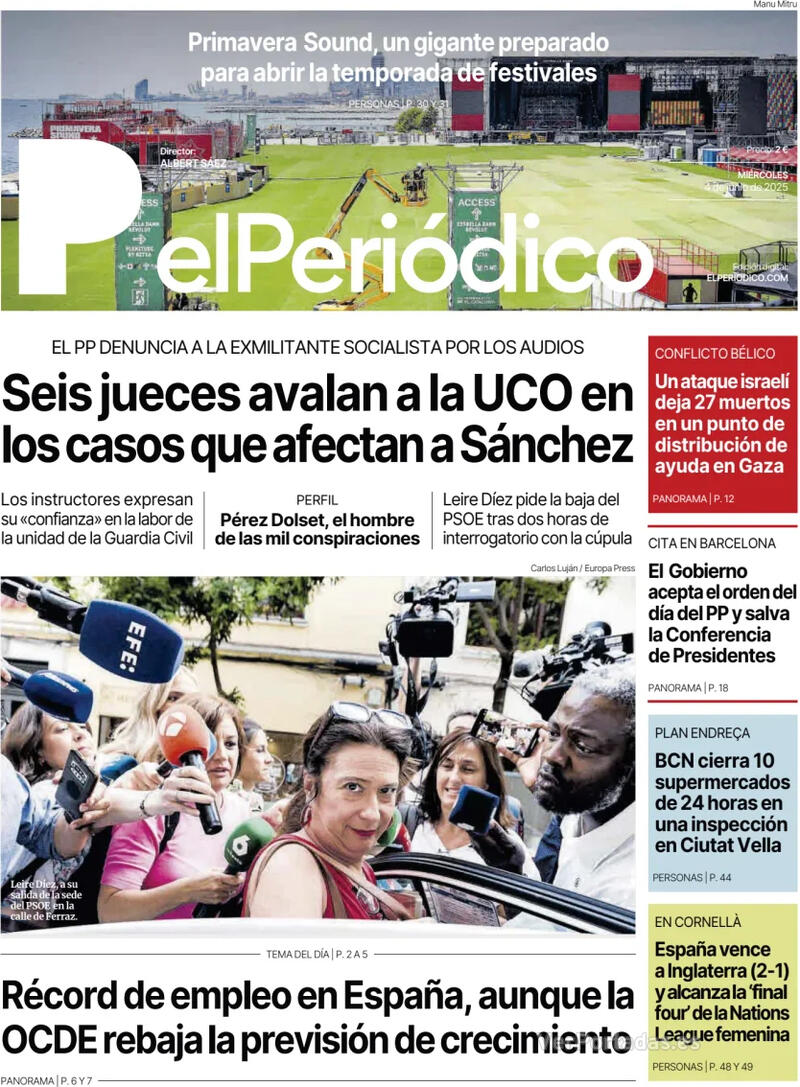 Portada Diario de Sevilla 2025-06-04