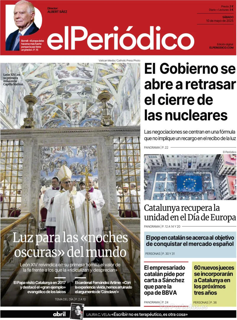 Portada Diario de Sevilla 2025-05-10