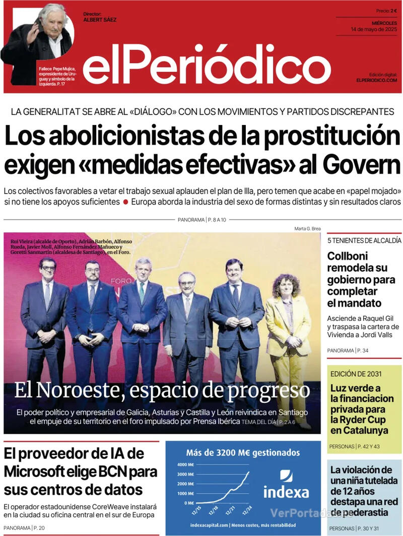 Portada Diario de Sevilla 2025-05-14