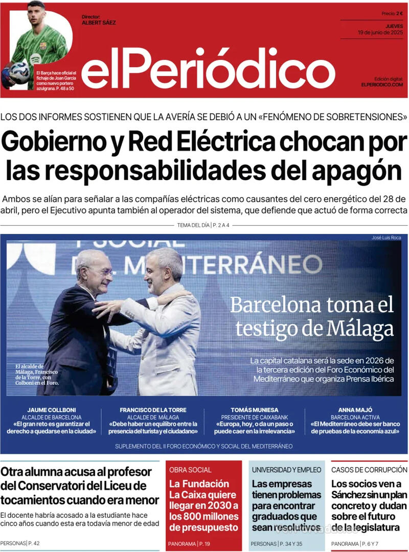 Portada Diario de Sevilla 2025-06-19