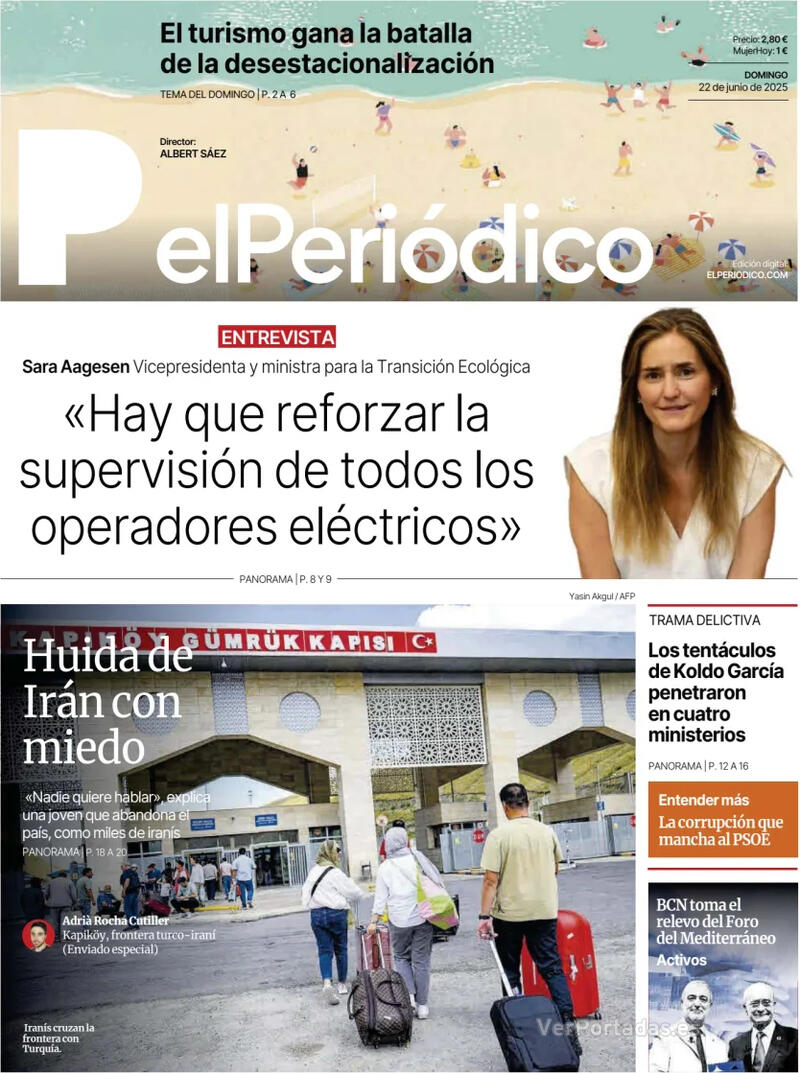 Portada Diario de Sevilla 2025-06-22