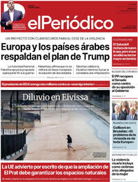 Portada El Periódico 2025-10-01