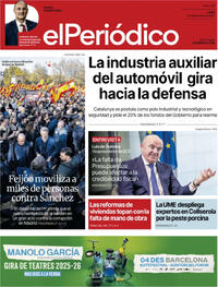 Portada El Periódico 2025-12-01