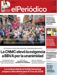 Portada periódico El Periódico