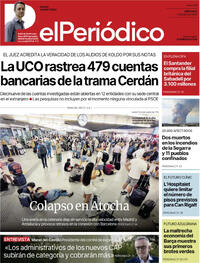 Portada periódico El Periódico